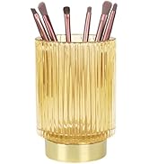 Makeup Brush Holder Organizer-Pen Holder,Crystal Cosmetic Pencil Cup Desk Organizer Makeup Brushe...