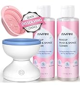 Alyfini Makeup Cleaning Tool Kit - Electric Makeup Brush Cleaner Machine and Makeup Brush Sponge ...