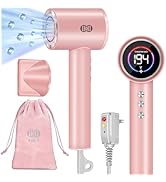 CIICII Negative Ionic Hair Dryer Professional, 120000RPM High Speed Blow Dryer (1600W Brushless/ ...