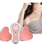 Xuuyuu Breast Massager,Waterproof Chest Enhancer USB Electric Chest Augmentation with Hot Compres...