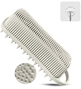 YEALIFE Silicone Body Scrubber, 2 in 1 Body Brush & Hair Scalp Brush for Shower and Bath, Easy Cl...