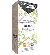 Cultivator's Organic Hair Colour - Organic Herbal Hair Colour for Women and Men - Ammonia Free Ha...