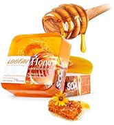 Easilydays Honey Organic Handmade Soap, Natural Loofah Soap Bar, Hydrating, Moisturizing Handmade...