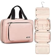 Layhou Wash Bag Cosmetic Bag Wash Kit with Hook Travel Bag Organizer Kit
