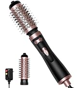Rotating Hair Dryer Brush Round Hot Air Spin Brush Set with 2 Brushes (2