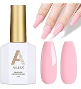 AILLSA Baby Light Pink Gel Nail Polish Pastel Macaron Gel Polish Bright Spring Summer Colors Cott...