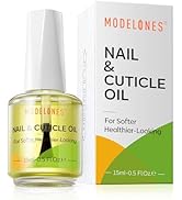 modelones Cuticle Oil for Nails 15ml Natural Nail Oil for Growth and Strength Damaged Nails Vitam...