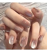 AHAMIOU Crystal Cat Eye Gel Polish Kits Magnetic Nail Polish Set Holographic Shiny Diamond Glitte...
