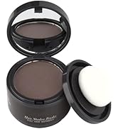 gowwim Hairline Powder(Dark Brown) Hair Root Dye, Instantly Hair Color Shadow Cover Gray Hair Roo...
