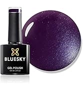 BLUESKY Gel Nail Polish Color 80543 Vexed Violet Soak Off LED UV Light - Chip Resistant & 21-Day ...