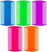 50 Pack Disposable Lice Combs Individually Wrapped, Dandruff Comb Remover Fine Tooth Hair Combs i...