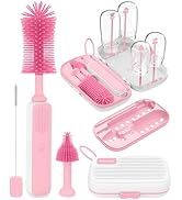 Yasew Electric Baby Bottle Brush Cleaner - Baby Bottle Brush Travel Essential, Safe BPA-Free Sili...