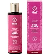 KHADI ROSE REPAIR Ayurvedic shampoo, 100% natural, silicone & sulfate-free, deep conditioning & r...