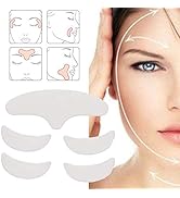 Skin Patches Silicone, 5Pcs Silicone Patch Various Shapes Reusable Washable Forehead Eye Face Pat...