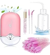 AREMOD Lash Fan Dryer for Eyelash Extensions,50 Lash Brush 1Nose Blackhead Facial Cleaning Brush ...