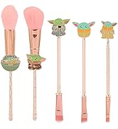 Baby Makeup Brushes Set - 5pcs Professional Classic Movie Series Cosmetic Brushes Foundation Blen...