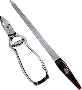 Camila Solingen CS13 Large Heavy Duty Toe Nail Clipper for Thick Nails, Manicure and Pedicure & C...
