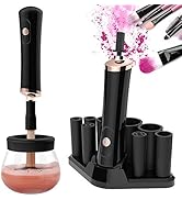 Senbowe Upgraded Makeup Brush Cleaner and Dryer Machine, Electric Cosmetic Automatic Brush Spinne...