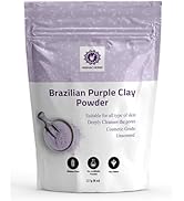 Hebhac Herbs Brazilian Purple Clay Powder 227 g | Facial Cleansing mask | Used to make Masks, Scr...