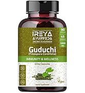 Guduchi Capsules Strengthen Immunity and Promotes Cellular Defense, Vitality and Rejuvenating Her...