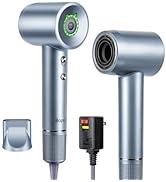 Hair Dryer - 110000 RPM High Speed Blow Dryer for Fast Drying with Brushless Motor, 200 Millions ...