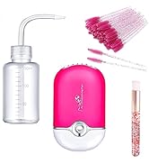 AREMOD Eyelash Extension Supplies with USB Mini Lash Dryer 50 Lash Shampoo Brush 1 Nose Blackhead...