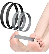 Udefineit 4PCS Toe Bands for Bunions, Toe Stretcher, Bunion Toe Straightener, Toe Strong Loop Res...