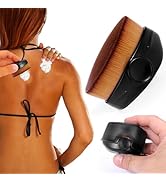 Vodolo Self Tanner Brush with Silicone Cleaning Pad,Kabuki Tanning Brush for Self Tan,Tan Brush f...
