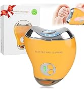 USB Rechargeable Safety Fingernail Trimmer for Baby (Yellow)