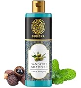 Buddha Natural Dandruff Shampoo (200 ml) - 100% Ayurvedic and Natural - Helps with Dandruff, Itch...