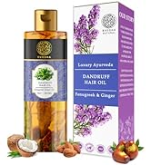 Buddha Natural Oil for Dandruff (150 ml) - 100% Natural Hair Oil - Helps with Dandruff, Makes Hai...