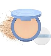 ZHISHUDL Face Pressed Powder Oil Control Setting Powder Matte Smooth Lightweight Setting Powder M...