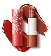 imakeupnow 2PCS Marbled Matte Lip Stick Makeup - Velvety Finish | Naked-lip Feel, Full Coverage, ...
