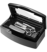 AREMOD Nail Tool Sterilizer Box Plastic Sterilization Tray for Nail Tweezers Clean Nail Art Manic...