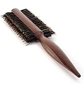 Double Sided Teasing Brush - Boar & Nylon Bristle Teaser Comb with Rat Tail Pick for Hair Section...