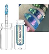Afflano Liquid Chameleon Glitter Eyeshadow, Long-Lasting Metallic Multichrome Liquid Eyeshadow Mu...
