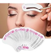 24 PCS Eyebrow Shaping Stencils, Kalolary Eyebrow Grooming Stencil Kit Shaping Templates DIY Tool...