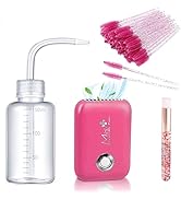 Lash Extension Supplies, AREMOD Eyelash Cleaner Kit for Extensions with USB Mini Lash Fan Dryer 5...