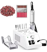 Jiasheng Electric Nail Drill, 30000rpm Professional Nail Drill Machine, Compact Electrical Nail F...