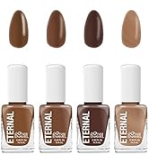 Nail Polish Set - Eternal 4 Piece Kit: Long Lasting, Quick Dry and Cruelty Free. Made in USA - 0....