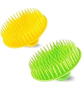 YEALIFE Hair Scalp Exfoliator Brush Dandruff Cleaning Brush, Flexible Scalp Massager Brush, Showe...