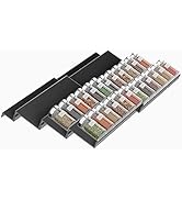 FEMELI Spice Drawer Organizer Insert, 4 Tier-2 Set Expandable From 13
