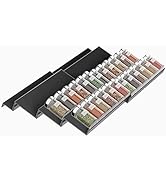 FEMELI Spice Drawer Organizer Insert, 4 Tier-2 Set Expandable From 13