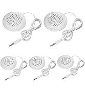 5pcs DIY Pillow Speaker, New 3.5mm Mini Stereo Speaker for MP3 Phone Portable CD