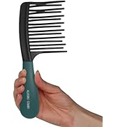 Allegro Gripforte Detangler Comb For Curly Hair - Wide Tooth Comb For Curls Hair Combs For Women ...