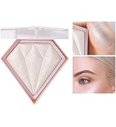 AKARY Face Glitter Blush Pink Shimmer Highlighter Blusher Powder Makeup Cosmetics Facial Contour ...