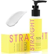 gowwim Hair Straightener Cream,Keratin Hair Treatment Straightening,Smooths Frizz, Curly Hair Bec...