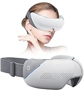 MEKK Eye Massager with Heat and Vibration Eye Protector Rechargeable Eye mask to Relieve Eye Fati...