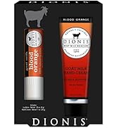 Dionis - Goat Milk Skincare Blood Orange Scented Hand Cream & Lip Balm Set (1 oz and .28 oz) - Ma...