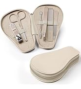 haakaa Baby Nail Clippers, 6-in-1 Baby Nail Care Kit with PU Storage Case, Nail Scissor, Cuticle ...